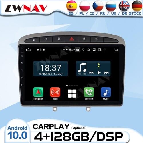 Android Radio Receiver For Peugeot 308 308SW 408 2007 2008 2009 2010 2011 2012 2013 Auto Audio Stereo Video Player GPS Head Unit