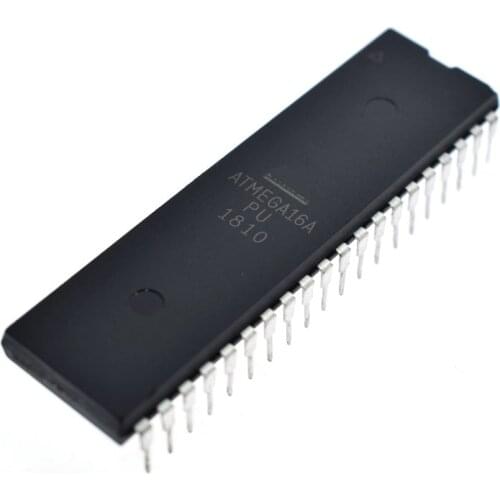 Free Shipping 2PCS ATMEGA16 ATMEGA16A ATMEGA16A-PU DIP-40 AT Brand MCU 8BIT 16KB FLASH 100% NEW & Original ATMEL