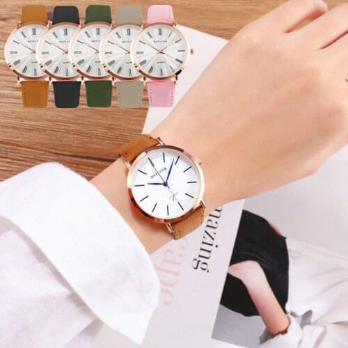 2021 New Watch Women Fashion Casual Leather Belt Watches Simple Ladies Analog Quartz Clock Luxury Dress Womens watches