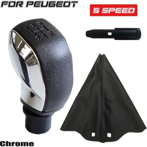 Gear Shift Knob Boot Case For CITROEN C1 C3 C4/For PEUGEOT 106 107 205 206 207 306 307 308 309 405 406 407 508 605 607 806 807