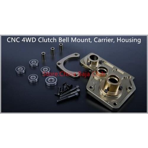 CNC 4WD Baja Aluminum Clutch Bell Mount, Carrier, Housing 88001
