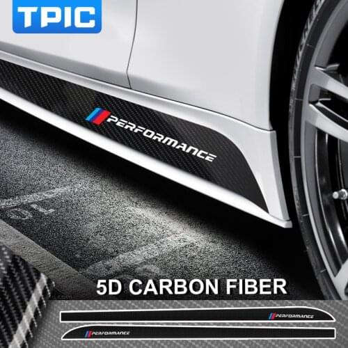 For BMW E90 E92 E93 F20 F21 F30 F31 F32 F33 F34 F15 F10 F01 F11 F02 G30 M Performance Side Skirt Sill Stripe Body Decals Sticker