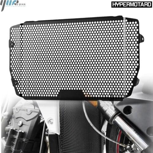 For Ducati Hypermotard 821/939 Hyperstrada 821/939 Motorcycle Aluminum Radiator Grille Guard Protector Grill Cover Protection