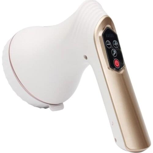 Electric Massager Fat Throwing Machine Fat Crushing Body Shaping Charging Wireless Vibration Multifunctional Body Massage Hammer