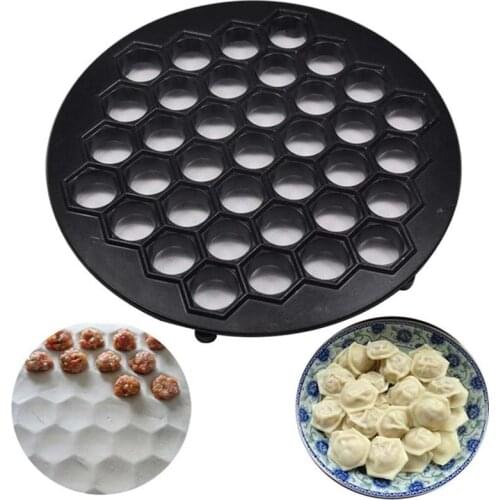 37 Holes Dumpling Mould Tools Dumplings Maker Ravioli Aluminum Mold Pelmeni DIY Kitchen Tools Pastry Dough Cutter
