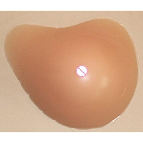 Liz 90C/95B/100A Cup For Mastectomy Prosthesis,Silicone Breast Plate,Large Nude Silicone Breast Form