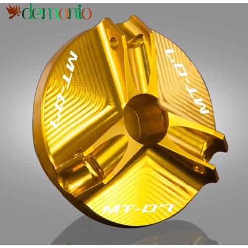 Motorcycle CNC Aluminum Oil Filler Cap Plug cover CAP For YAMAHA MT10 SP 17-19 MT 10 07 MT07 /TRACER /MT-07 TRACER GT 2016-2019