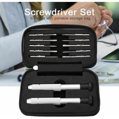 Dreamburgh Mini Precision Screwdriver Set Electronic Screwdriver Multifunctional Opening Repair Tools Kit for Eyeglasses Watch