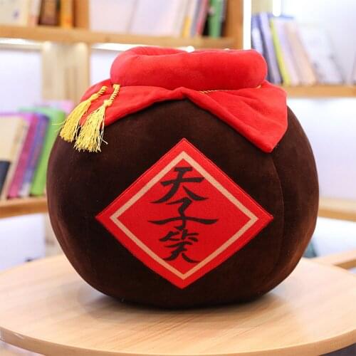 Mo Dao Zu Shi Cosplay Prop Plush Pillow Tian Zi Xiao Wine Barrel Sofa Pillow