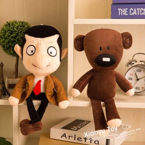 30/40/50cm Mr Bean Teddy Bear Plush Toys Movie Mr.Bean Cute Kawaii Stfuffed Toys for Children Birthday Present Gifts