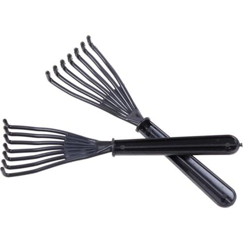 2Pcs Hair Brush Comb Cleaner Household Cleaning Tool Plastic Cleaning Removable Handle Cleaner Tool New