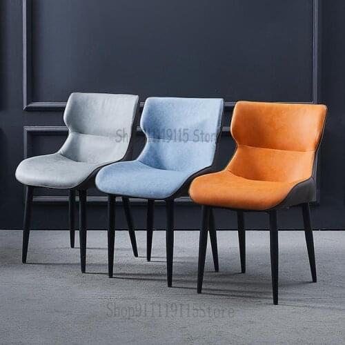 Modern Simple Dining Chair Armchair Nordic Ins Light Luxury Minimalist Family Restaurant Hotel Desk Dressing Table Chair