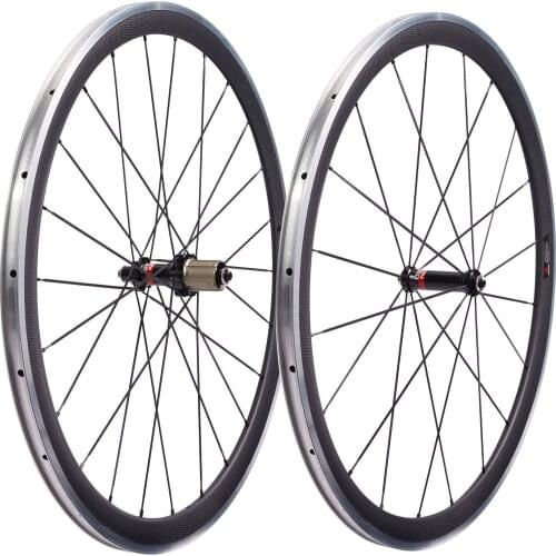 Ultra Light Straight Pull AS511SB AS522SB Hub Alum Alloy Braking Surface Road Bike Carbon Wheels Road Bicylce wheelset 38mm