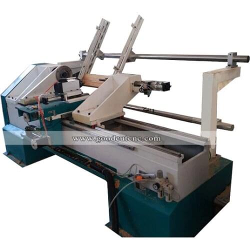 GoodCut 1530 automatic wood cnc lathe auto feeding wood copying lathe