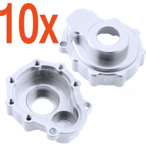 10 Pairs/Lot Metal Aluminum Front / Rear Outer Portal Drive Housing (Left & Right) for 1/10 RC Traxxas TRX-4 Crawler 8251 Hop Up
