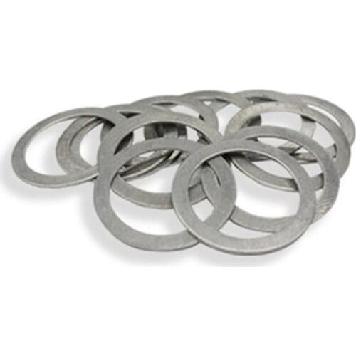 10pcs M15 Ultra-thin stainless steel washers flats washer gasket flat pad thickness 0.1mm-1mm 21mm-24mm Outer diameter