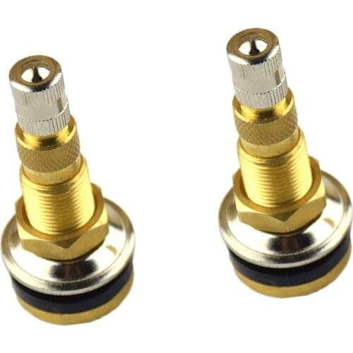 2 Pieces Lawn Garden Tractor Air Water Wheel Tubeless Tire Valve Stem TR618A
