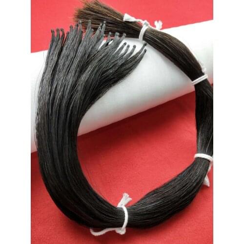 250 g 80-85 black Horse Hair Horse Tail Hair Violin Bow hair Mongolian Horse