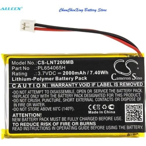 Cameron Sino 2000mAh Battery PL654065H for Luvion Prestige Touch 2
