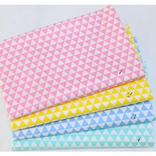 160x100cm Basic candy-colored Graphics cotton fabric twill DIY childrens bedding cloth 180g/m