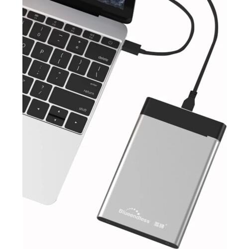 Blueendless Portable External Hard Drives Type- C USB3.1 Hard Disk Storage Devices for Laptop Desktop hd externo