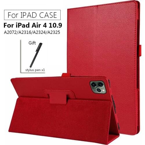 For iPad Air 4 Case for iPad air 2020 Case 10.9 Inch (4th Generation ) cover ipad Air 4 10.9 inch PU Leather Magnetic Flip Cover