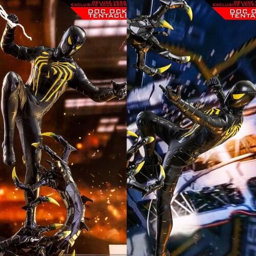 For Collection 1/6 Scale HOTTOYS VGM45 Male Spider Anti-Ock Battle Suit Action Figure Platform Accessory Model for Fans Gifts