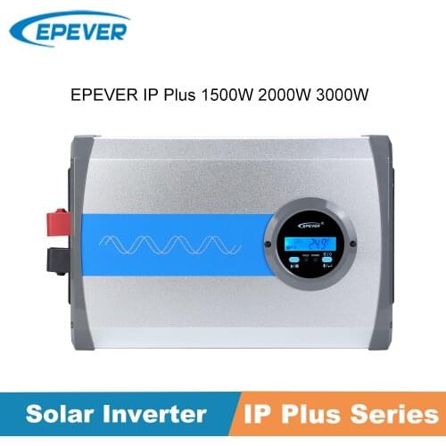 Epever IP Plus 1500W 2000W 3000W SPWM 12V 24V Pure Sine Wave Solar Inverter Out put 220V 230V 110V 120V Support Remote Control