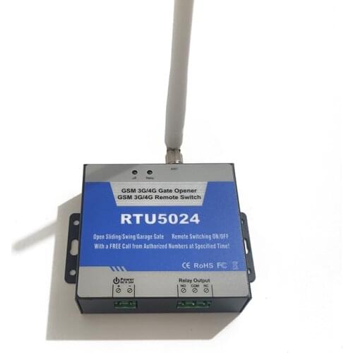 RTU5024 GSM Wide Band Relay Switch Remote Access Control By Free Call Iphone And Android App Support