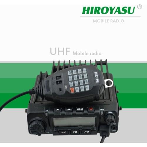 HIROYASU MH-370 UHF 400-490MHz 45Watt 200 Channels Car Radio Station Mobile Radio