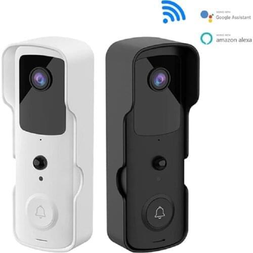 Mini 1080P HD WiFi Doorbell Camera Smart Wireless Doorbell Video Intercom Security Camera Outdoor IR Night Vision 2MP Tuya APP