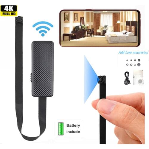 HD 4K Mini Camera Wireless DIY Portable Camcorder WiFi IP Night vision Remote View P2P Micro webcam Cam Suport Hidden tf card