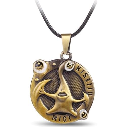 MOSU Hot anmie Parasitic beast Bronze Pendant&Necklace High Quality non-fading environmental Jewelry boy gift