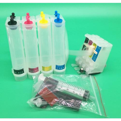 T0711 Empty CISS With Chip For Epson DX6050 DX7400 DX7450 DX8400 DX8450 DX9400 DX9400F SX100 SX110 SX200 SX210 SX400 SX510W