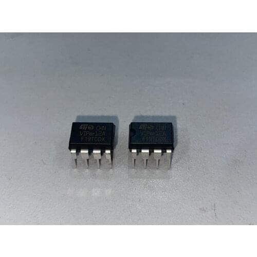 Qixinruite 10PCS/LOT VIPER12ADIP-E VIPer12A NEW