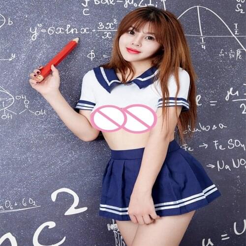 Sexy Costume Lenceria Mujer Cosplay Sex Schoolgirl Uniform Sexy Set Nurse Role Skirt Plus Size Colegiala Erotic Naughty Lingerie