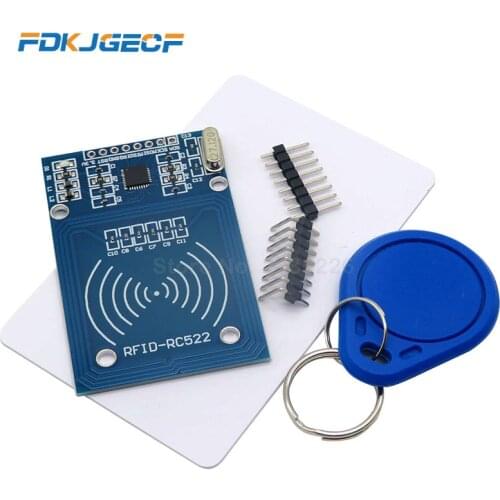 MFRC-522 RC-522 Module RC522 Wireless IC RFID Fudan MFRC522 SPI Writer Reader Card Key Chain Sensor Kits 13.56Mhz for arduno uno