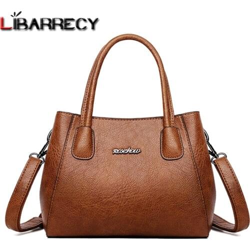 Multifunctional Design Womens Handbag Luxury Designer High Quality PU Leather Ladies Shoulder Messenger Bags Bolsos De Mujer