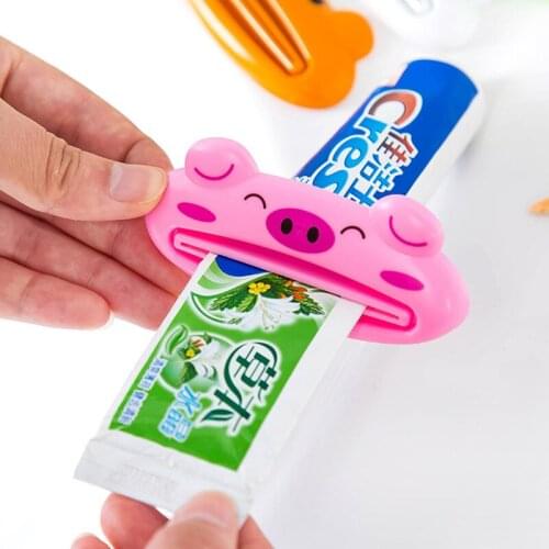 Squeezer Toothpaste Dispenser Cartoon Animal Toothpaste Squeezer Home Commodity Bathroom Toothpaste