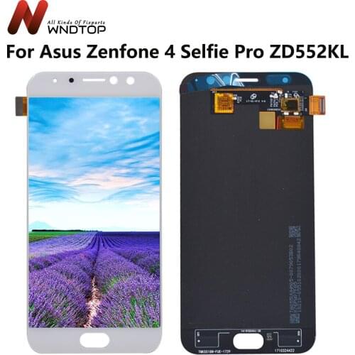 5.5" NEW Amoled For ASUS ZenFone 4 Selfie Pro ZD552KL LCD Display Screen Frame+Touch Panel Digitizer For Asus_Z01MD