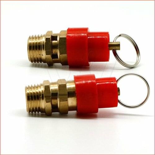 2PCS a lot Dental Air Compressor Relief Valve Safety Release Valves 12mm