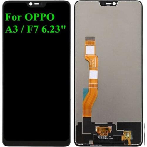 6.23'' For OPPO F7 CPH1819 A3 LCD Display Touch Screen Digitizer Assembly Replacement Parts + Free Tools For OPPO A3 PADM00
