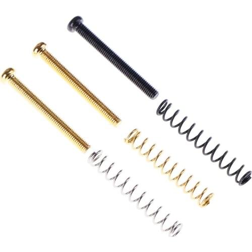 8 Pcs Metal Humbucker Double Coils Pickup Frame Clamp Screws + Springs For Electric Guitar Replacement Parts