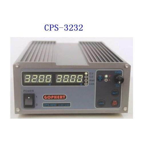 CPS-3232 High Efficiency Compact Adjustable Digital DC Power Supply 32V 32A OVP/OCP/OTP Laboratory Power Supply EU AU US UK Plug