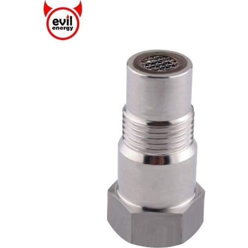 Evil energy M18*1.5 Stainless Steel O2 Oxygen Sensor Remove Fault Connector Down Stream Catalytic Joint Extension Spacer