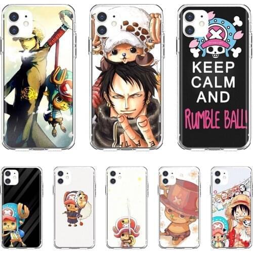 For Xiaomi Redmi 2 S2 3 3S 4 4A 5 5A 5 6 6A 7A 9 9T 9C 9A Pro Pocophone F1 anime-cute-tony-tony-chopper-One-Piece Silicone Cover