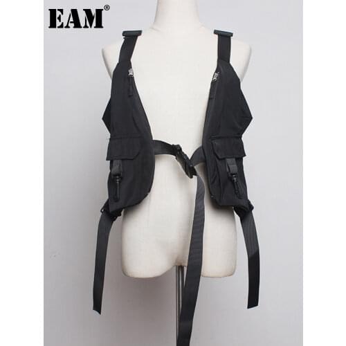 Женские большие жилеты EAM China At AliExpress