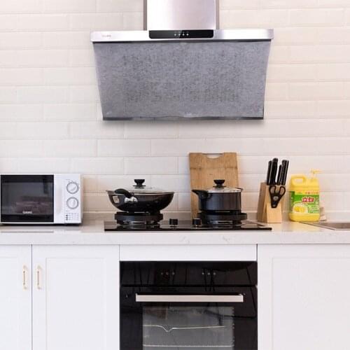 2pcs Clean Cooking Nonwoven Range Hood Grease Filter Kitchen Supplies Pollution Filter Mesh Range Hood Filter Paper