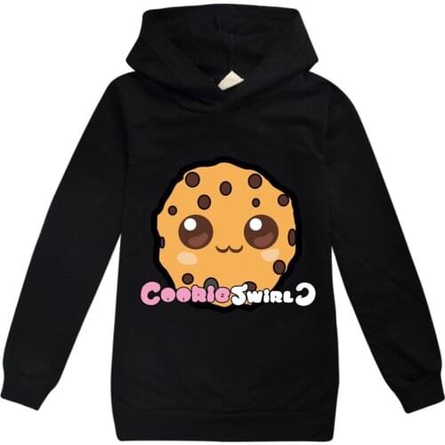 2021 Children COOKIE SWIRL C Hoodies Boys Autumn Sweatshirts Toddler Girl Winter Clothes Teens Kids Long Sleeve T-shirt Tops