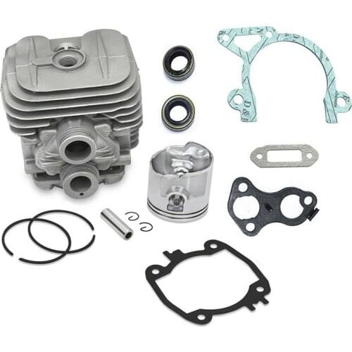 50mm Cylinder Rebuild Kits Durable For Stihl TS410 TS420 Piston Gasket Piston Ring Cut Off Piston Circlip Oil Seal Dropshipping